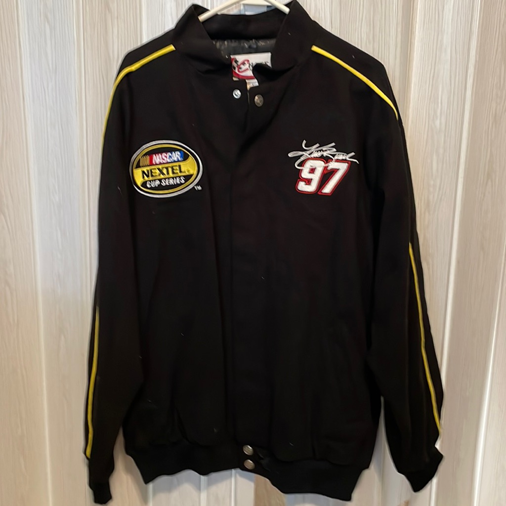 Nwt Nascar Kurt Busch Nextel Cup Winning Jacket